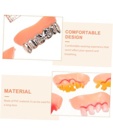 Hapinary 10pc Combie Teeth - Fun Masquerade & Halloween Costume Vampire Teeth Creepy & Funny Horror Props - Buy Online on GoSupps.com