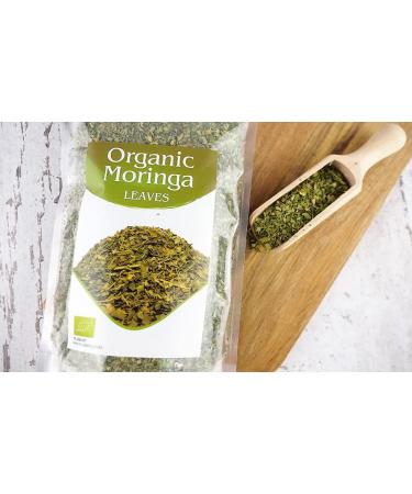 Organic Egyptian Moringa Oleifera Tea | Protein-Rich Loose Herbal Tea 500g - Buy Online on GoSupps.com