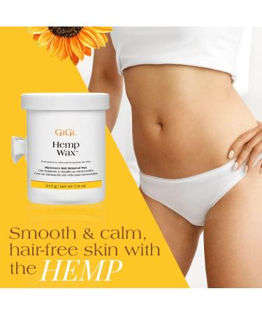 GiGi Hemp Wax Microwave 7.6 oz - Fast & Easy Hair Removal at Home - Buy Online on GoSupps.com