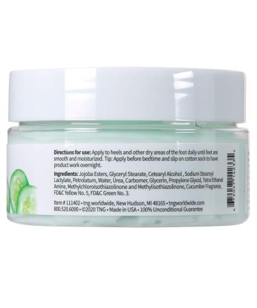 ForPro Cracked Heel Eliminator - Fresh Cucumber Scent - Intensive Repair Treatment for Rough, Dry & Cracked Heels - 3.3 oz - Reduces Calluses & Skin Build Up - Buy Online on GoSupps.com