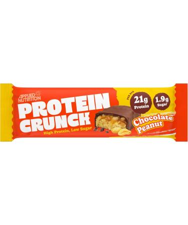 Applied Nutrition Protein Crunch Milk Chocolate Peanut 12X62g - Buy Online on GoSupps.com