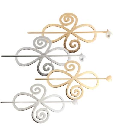 minkissy 8 Sets Hairpin Tiaras for Girls Medium Hair Clips for Women Hair Barrettes for Women Hair Clips Metal Girl Hair Clips Hair Ponytail Hair Chopsticks for Women Korean Miss Alloy Tool - Buy Online on GoSupps.com