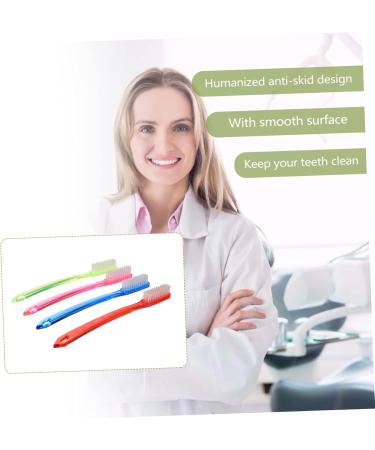 Buy Healeved 132 STK Double Head Teeth Toothbrush - Premium Soft Sensitive Toothbrush for Adults & Kids | Portable & Durable | 11 Pieces Pack - Buy Online on GoSupps.com