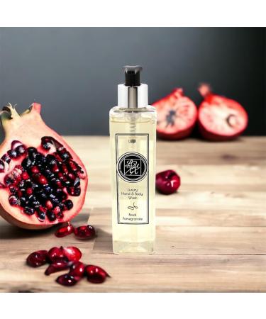 Luxx Creations - Hand Soap & Body Wash 250ml (Black Pomegranate) - Highly Fragranced Free from SLS Vegan Friendly - Buy Online on GoSupps.com