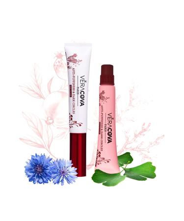 Veracova Day & Night Eye Cream | Anti-Puffiness & Dark Circles Treatment | Anti-Aging Under Eye Contour Formula | International Shipping - Buy Online on GoSupps.com