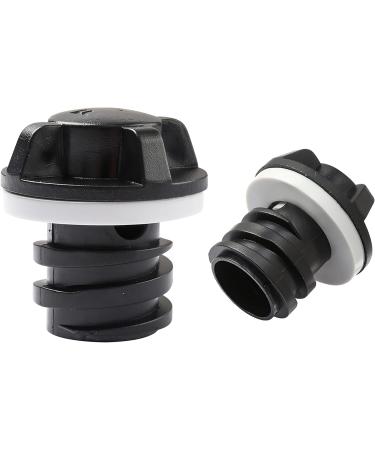 RTIC Cooler Drain Plugs Replacement - 2 Pack for 20QT, 45QT, 65QT - Large & Small Drain Compatible - Buy Online on GoSupps.com
