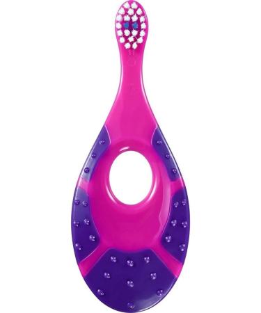 Jordan 6220100 Baby Toothbrush Step 1 with Teething Ring (0-2 Years) - Extra Soft 6 Pieces - Ideal for Teething Relief - Buy Online on GoSupps.com