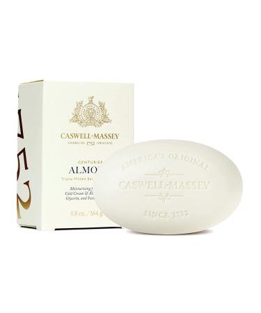 Caswell-Massey Almond Soap Gift Set - 3 Triple Milled Bars, Moisturizing & Scented, Made in USA - Buy Online on GoSupps.com