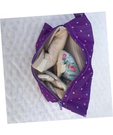 5pcs Reusable Menstrual Pads Set | Washable & Recyclable Cloth Pads for Women | Portable & White Underpants Napkin - Buy Online on GoSupps.com