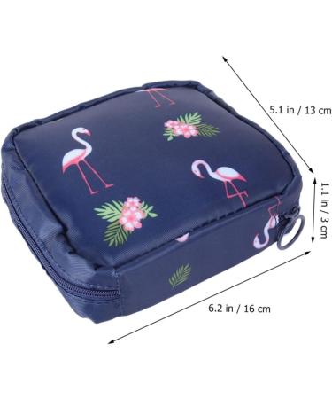 Healvian Small Stand Makeup Bag Organizer- Portable Sanitary Napkin Storage Pouch - Buy Online on GoSupps.com