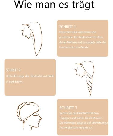 LTBL Microfiber Hair Cloth Wrap - Large Double-Layer Fast Drying Towel for Women | Avocado Green & Light Brown Hair Wrap - Buy Online on GoSupps.com