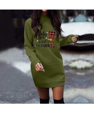 Women's Christmas Skirt Hoodie Sweatshirt - Elegant Mini Dress & Pullover Sweater for Festive Style - Buy Online on GoSupps.com