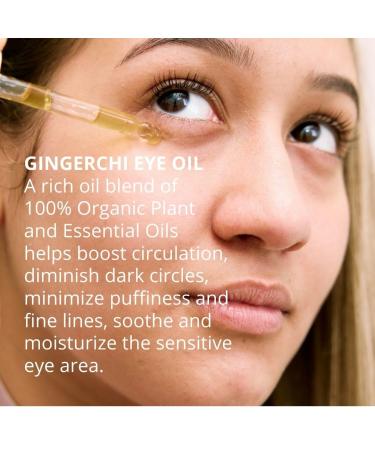 Gingerchi Under Eye Brightener Serum - Depuff Dark Circles Treatment for Women | 7.5ml - International Shipping Available - Buy Online on GoSupps.com