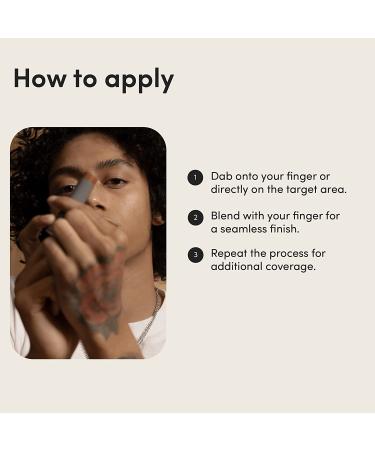 hims Blur Stick Concealer for Men | Erase Acne, Dark Spots, Razor Burn | Nourishing & Easy to Use | Vegan, Cruelty-Free, No Parabens | Deep 551, 0.24 oz - Buy Online on GoSupps.com