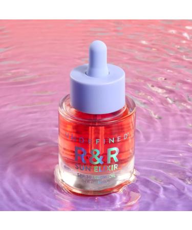 Undefined Beauty R&R Sun Elixir SPF 30 - Glow Oil with Vitamin C & Amla for Face Hair & Body Nourishment - Buy Online on GoSupps.com