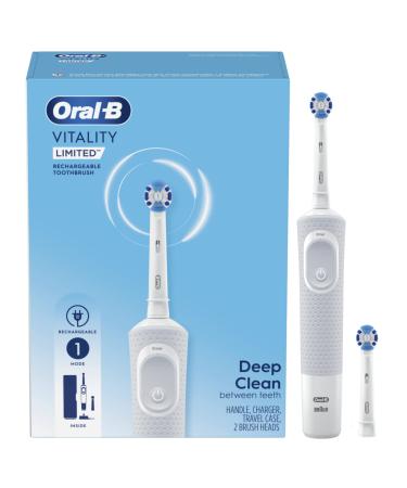 Oral-B Vitality Limited Precision Clean Rechargeable Toothbrush  1 Refill White