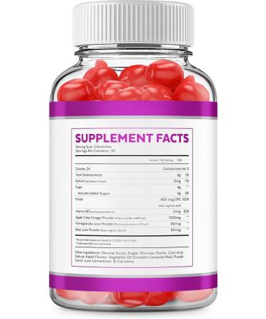 Biogen Keto ACV Gummies - Advanced Formula with B12 and Beet Root Juice (60 Gummies) - Buy Online on GoSupps.com