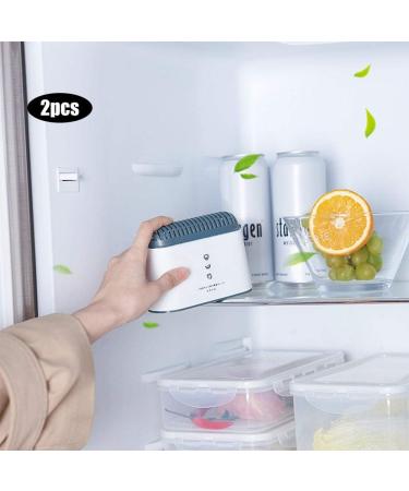 Premium 2-Pack Refrigerator Deodorizer - Activated Carbon Air Purification Bags | Natural Odor Eliminator for Home Car Shoes & Pets - Buy Online on GoSupps.com
