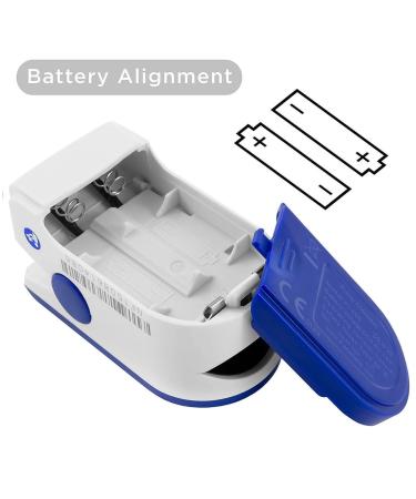 FaceLake FL400 Fingertip Pulse Oximeter with Carrying Case - Blue - Buy Online on GoSupps.com