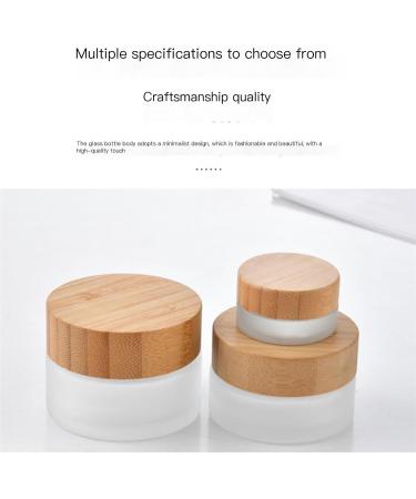 Travel Containers Glass Jars with Lids Transparent frosted Travel Containers Perfect for Storing Lotions and Unction for Lotions and Creams (Taille unique : 20g) - Buy Online on GoSupps.com