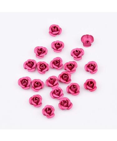 240pcs 3D Roses 12 Colors Nail Decorations Metal Flower DIY Jewel Charms Accessories Supplies - Buy Online on GoSupps.com