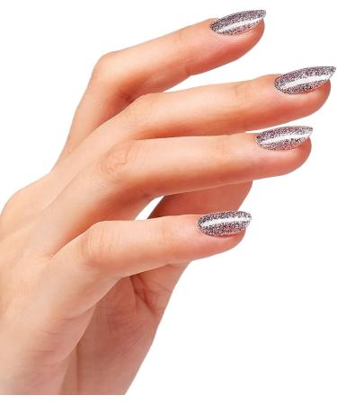 Bluesky Gel Nail Polish Himalaya Silver Glitter Grey - Autumn/Winter 2020 Collection | Long Lasting Chip Resistant | 10 ml (Pack of 1) - Buy Online on GoSupps.com