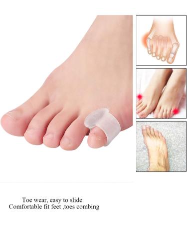 Pinky Toe Splint and Gel Separator Set| Bunion Corrector and Relief for Men and Women | Ideal for Walking, Running, Overlapping Toes - Buy Online on GoSupps.com