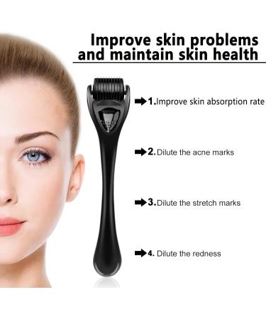 Beard Growth Roller/Beauty Roller/Micro Needle Roller/Stimulate Beard And Hair Growth (0.5mm) - Buy Online on GoSupps.com