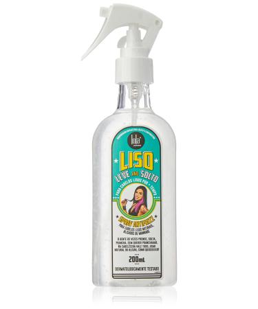 Lola From Rio - Liso Leve and Solto - Spray Anti-Frizz Reduces Frizz for Straight Hair Thermo-Activated 6.76 Fl Oz
