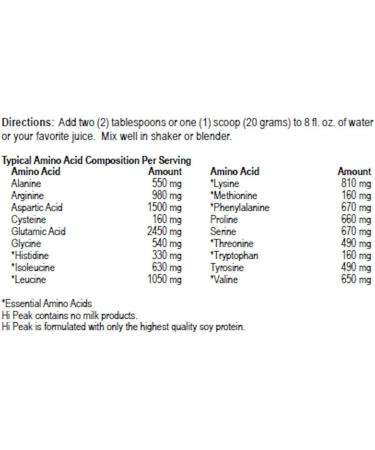 Dialyvite Hi-Peak Instant Soy Protein Mix - Buy Online on GoSupps.com