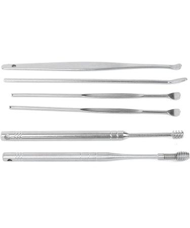 Niiyen Ear Cleaner Kit - 6pcs Stainless Steel Earwax Removal Tools with Box - Buy Online on GoSupps.com