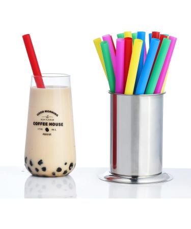 ALINK 100 Extra Large 12mm Wide Boba Straws - 1/2 X 8 1/2 Long Smoothie Straws - Buy Online on GoSupps.com