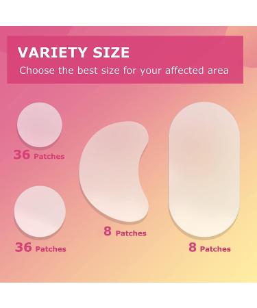 AUSLKA Hydrocolloid Patches (112 Count) - Hydrocolloid Spot Cover - Zit Stickers for Face and Skin Vegan-friendly and Not Tested on Animals 1 count (Pack of 112) - Buy Online on GoSupps.com