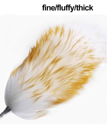 FCSHFC Duster with Extension Pole Reusable Dusters for Cleaning Anti-Static Dust Cleaner Washable Feather Duster for High Ceiling Blinds Fan Furniture Yellow - Buy Online on GoSupps.com