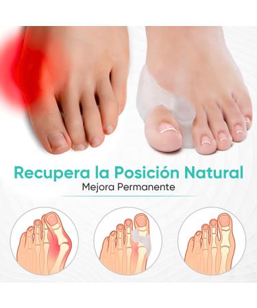 Raxint Pack: 6 Bale Toe Spreads & Corrector - Silicone Adjustable Perfect for Foot Pain Relief - International Shipping Available - Buy Online on GoSupps.com