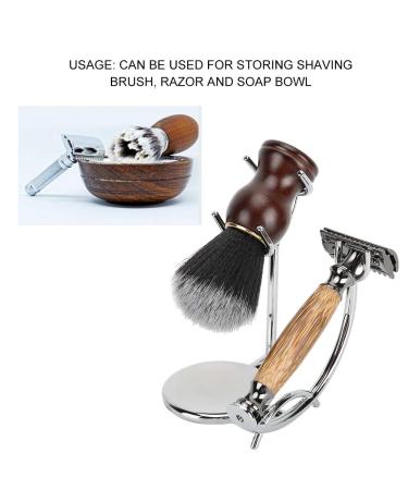 Premium Metal Razor Holder & Bracket for Manual Shavers | Galvanic Shaving Brush & Bowl Stand for Men - Buy Online on GoSupps.com