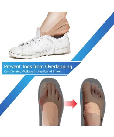 Bunion Correctors Toe Straightener Sleeves | Pain Relief for Hallux Valgus & Hammer Toe | Adjustable Day & Night Wear | Women and Men (Large) - Buy Online on GoSupps.com