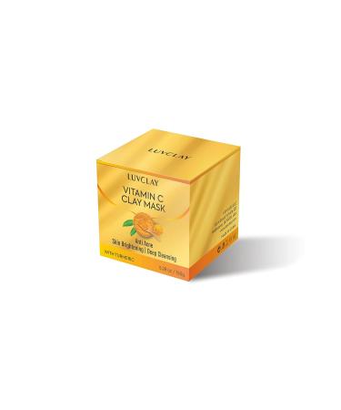 Turmeric Clay & Vitamin C Face Mask for Women - Deep Cleansing, Anti-Aging, Hydrating - Buy Online on GoSupps.com
