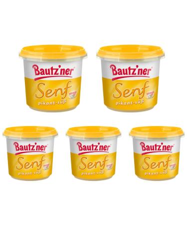 Pufai Spicy and sweet mustard (200 ml) x 5 pieces