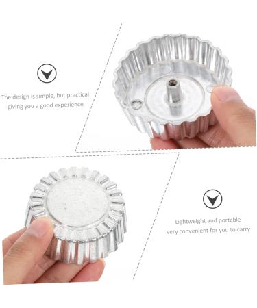 Zerodeko Oil Pier Mold Griddle Pan Biscuits Chip Frying Mold Aluminum Alloy Timbale Mold Mini Cake Machine 6.8X6.8X2CM Silver - Buy Online on GoSupps.com