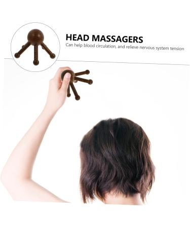 Gleavi 3 STK Wood Claw Massage Device | Deep Tissue Head Massager & Hair Scratcher | International Shipping Available - Buy Online on GoSupps.com