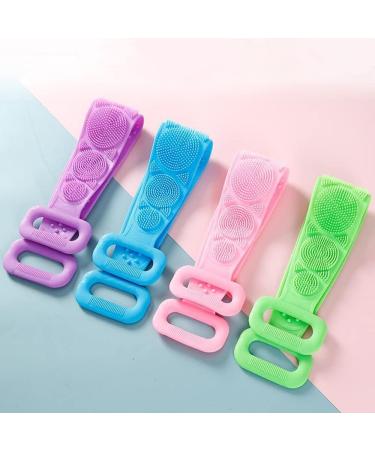 Bath Sponge 70cm Body Sponge Silicone Brush Bath Towel Shower Gel Bath Cleansing Brush Cleansing Brush Sponges Bath (Color : Pink) - Buy Online on GoSupps.com