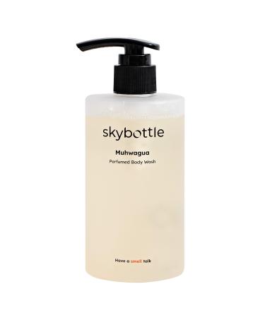 skybottle Refreshing Body Wash Gentle Exfoliating and Cleansing with AHA Deep Moisture For Dry Skin Perfumed with Fig Fruit Woody Scent Paraben-free Sulfate-free 10.1 Fl. Oz Muhwagua (Fig)