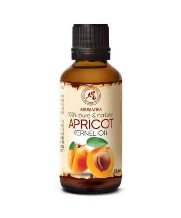 Apricot kernel oil 50 ml - apricot oil - Prunus Armeniaca from Italy - cold -pressed - pure and of course - carrier oil - for skin - body care - hair care - dry hair - split away remover
