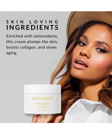 Flori Roberts My Everything Cr me - Anti-Wrinkle Moisturizer for Face Eyes & Throat | 4oz Skin Firming Cream - International Shipping Available - Buy Online on GoSupps.com