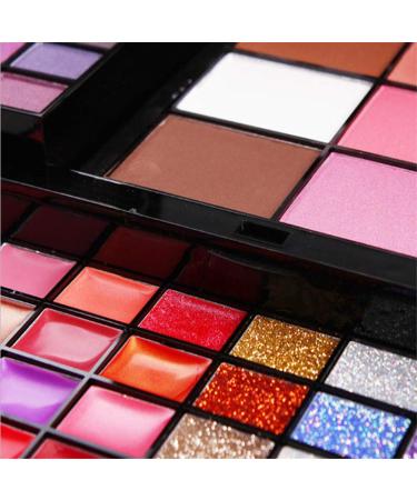 TRIEtree All In One Makeup Kit - 74 Colors Eyeshadow Palette, Lipstick, Glitter, Blush for Teenagers & Women - Buy Online on GoSupps.com