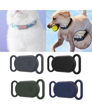 Waterproof Silicone Pet Collar Tracker Case For GalaxySmarttag2 Lost Cover Locator Protective Case Sleeve For SmartTag2 Dark Blue For smarttag2 - Buy Online on GoSupps.com