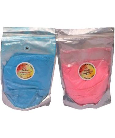 CraZeeColors Gender Reveal Color Powder Set - 1lb Pink & 1lb Blue for Car Burnouts, Balloons, Toss, Maternity Photoshoots - Buy Online on GoSupps.com