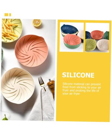 Alipis Silicone Bakeware Air Fryer Airfryer Baking Pans Nonstick Baking Pan Silicone Pot Replaceable As Shown2 20x20cm - Buy Online on GoSupps.com