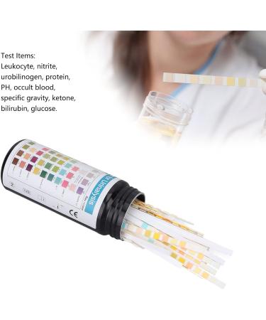 100 Urine Test Strips for UTI & Health Monitoring | 10 Indicators for Ketones pH Glucose Protein & Sugar Detection - Fast International Shipping - Buy Online on GoSupps.com